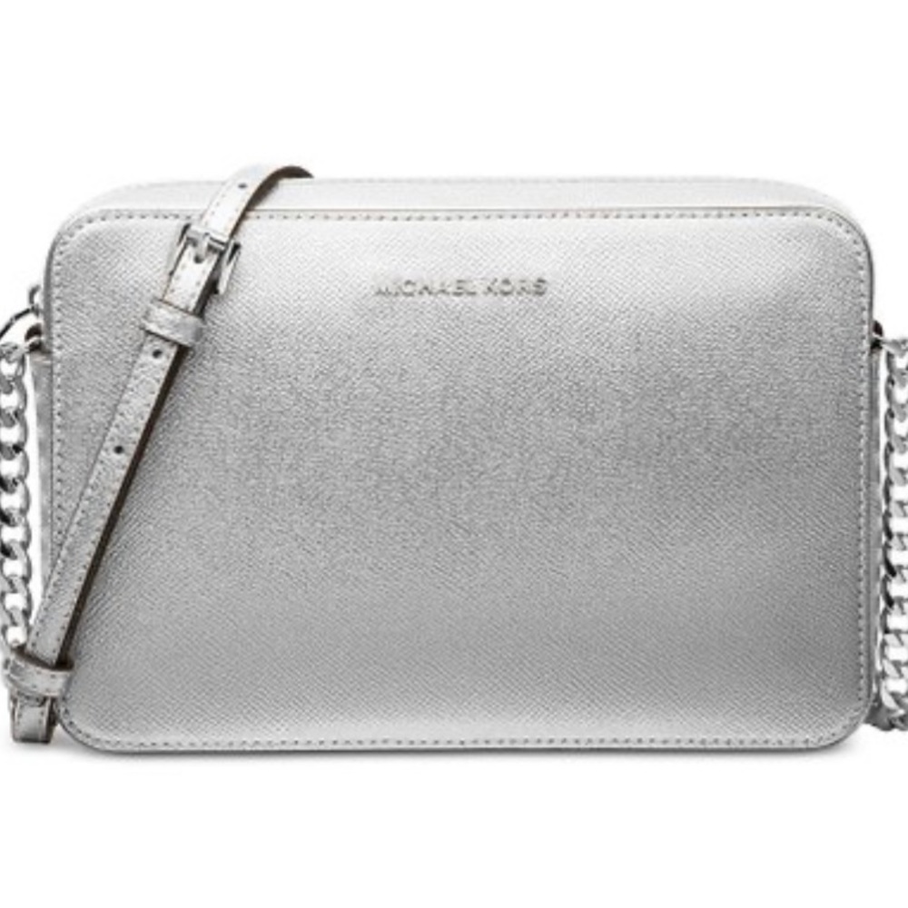 Michael Kors Jet Set Crossbody Metallic Bag